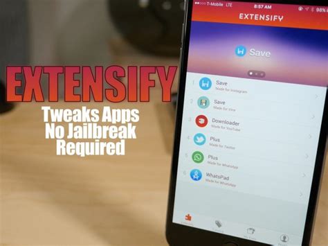 Extensify: an upcoming tweak store for non